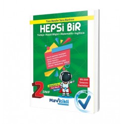 MAVİTİKLİ YAY 2.Sınıf Hepsi Bir Tüm Dersler Soru Bankası